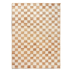 Ferm Living - Alfombras de lana y yute escocesas | Crema