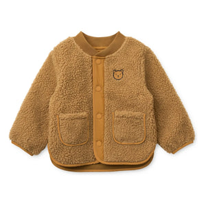 Liewood - Lora Osito Chaqueta Sherpa de Fibra Reciclada | Marrón