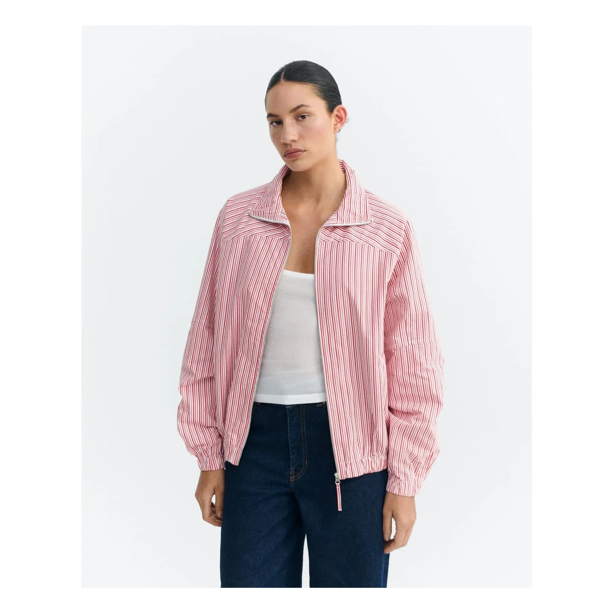 Thinking Mu - Chaqueta de algodón orgánico Monica | Rosa