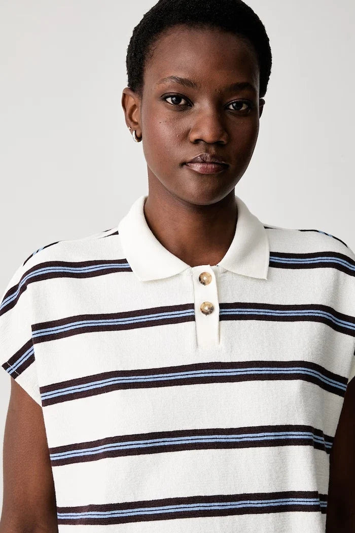 Camiseta polo de algodón Marc O'Polo para mujer