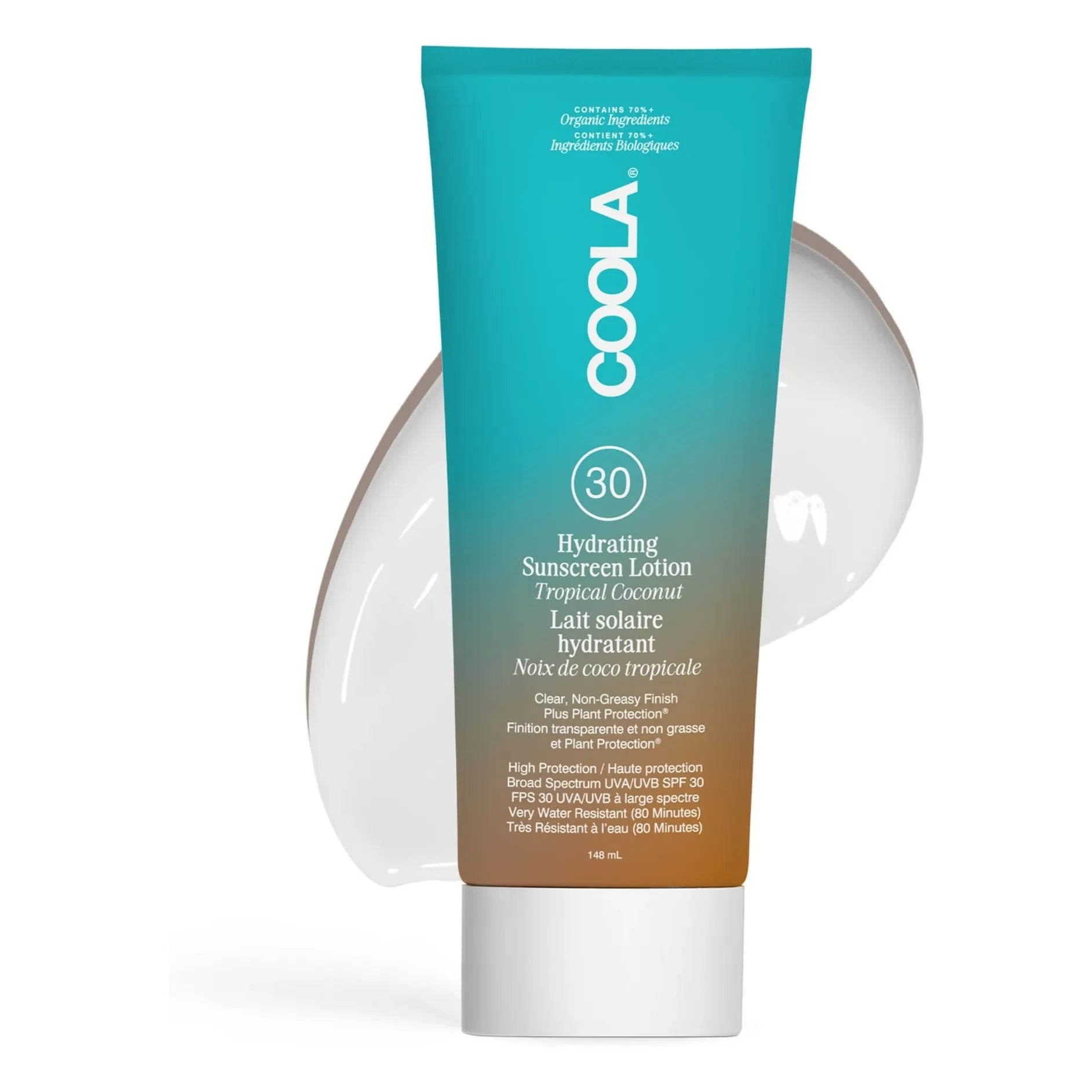 Coola - Tropikal Hindistan Cevizi SPF 30 şeffaf güneş spreyi - 177ml