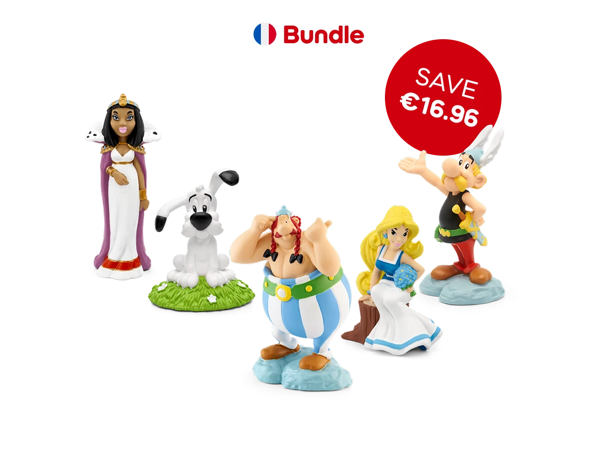 Tonies - Pack Astérix – 5 Aventuras Llenas de Humor - Paquete Tonies
