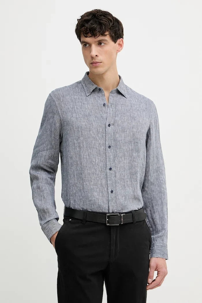 Camisa de lino Michael Kors para hombre