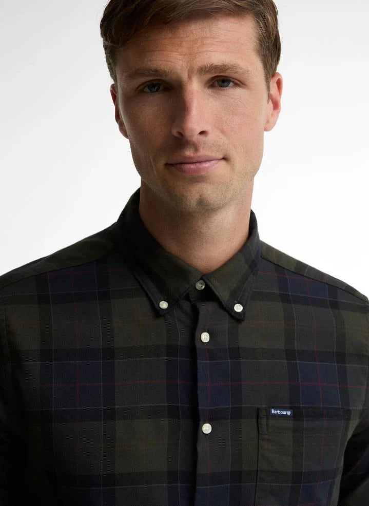 Barbour - Camisa de cuadros Fortrose | Verde oscuro