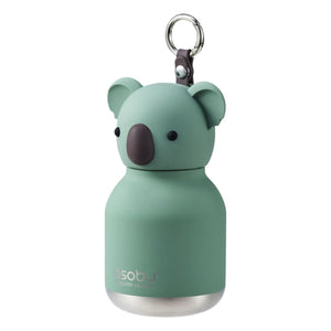 Asobu - Mini botella de acero inoxidable Koala | Gris