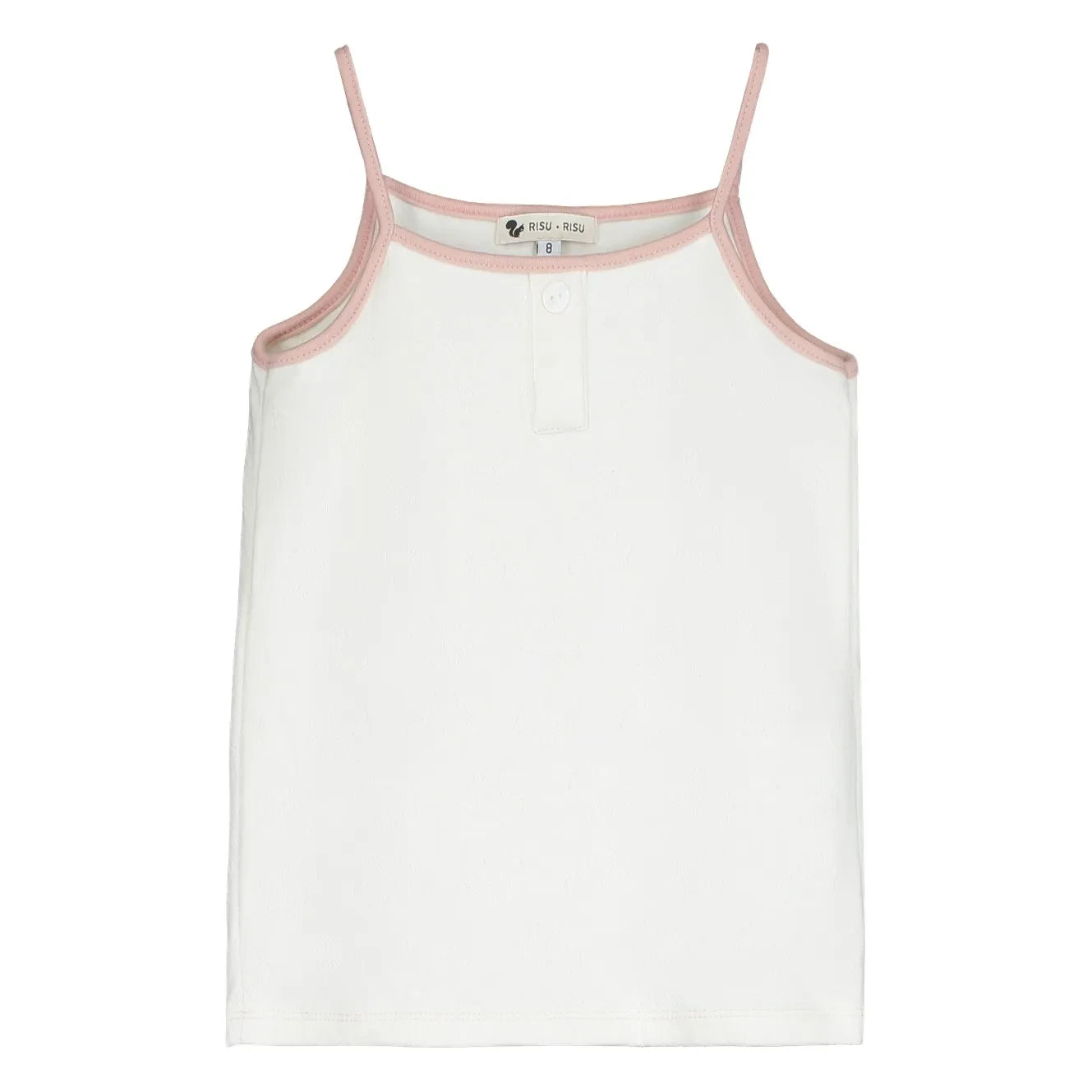 Risu Risu - Tranquille Camiseta interior de algodón orgánico | Ecru