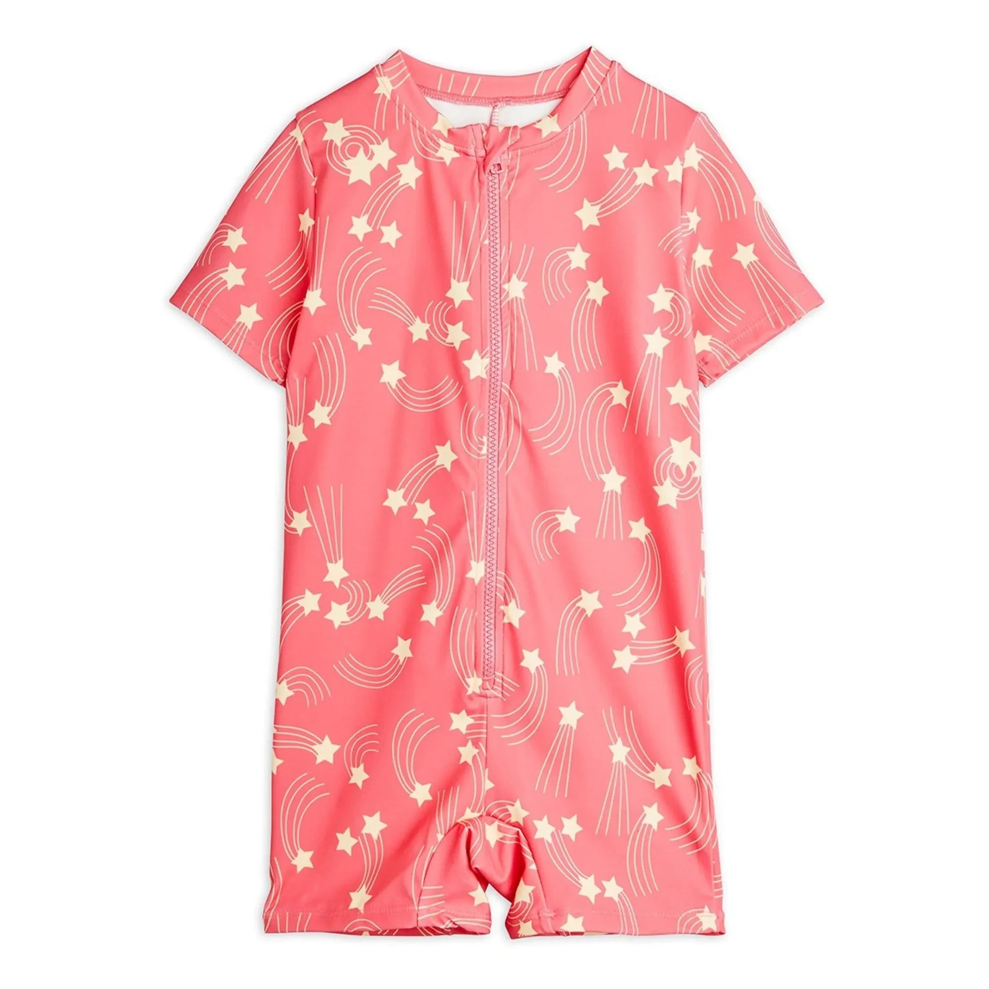 Mini Rodini - Bañador con protección UV de fibra reciclada Etoiles | Rosa