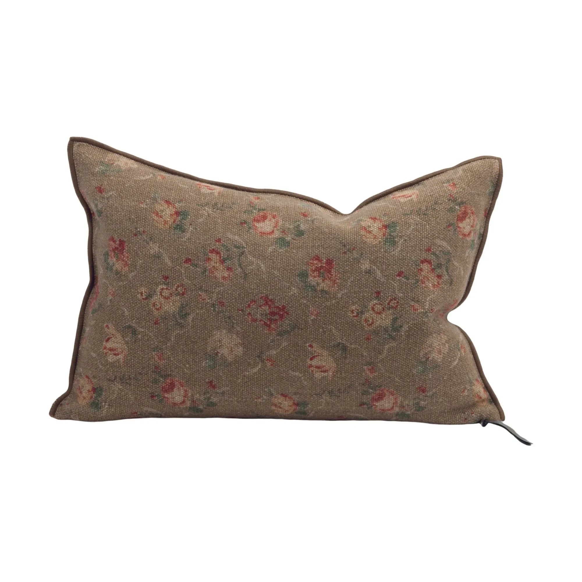 Cojín de lino Maison de Vacances - Jardin Secret Vice Versa | Rosa empolvado