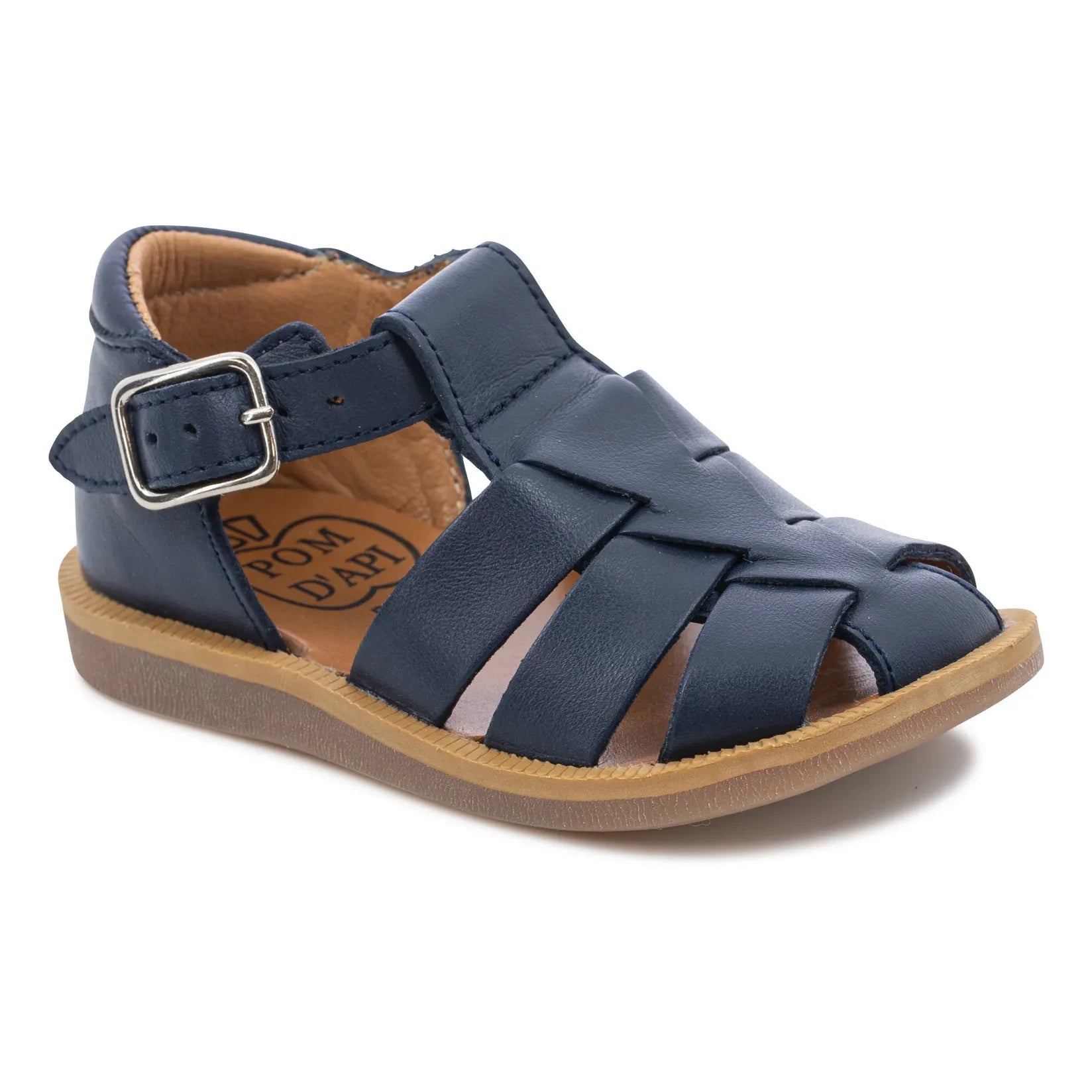 Pom d'Api - Sandalias Poppy Daddy | Azul marino