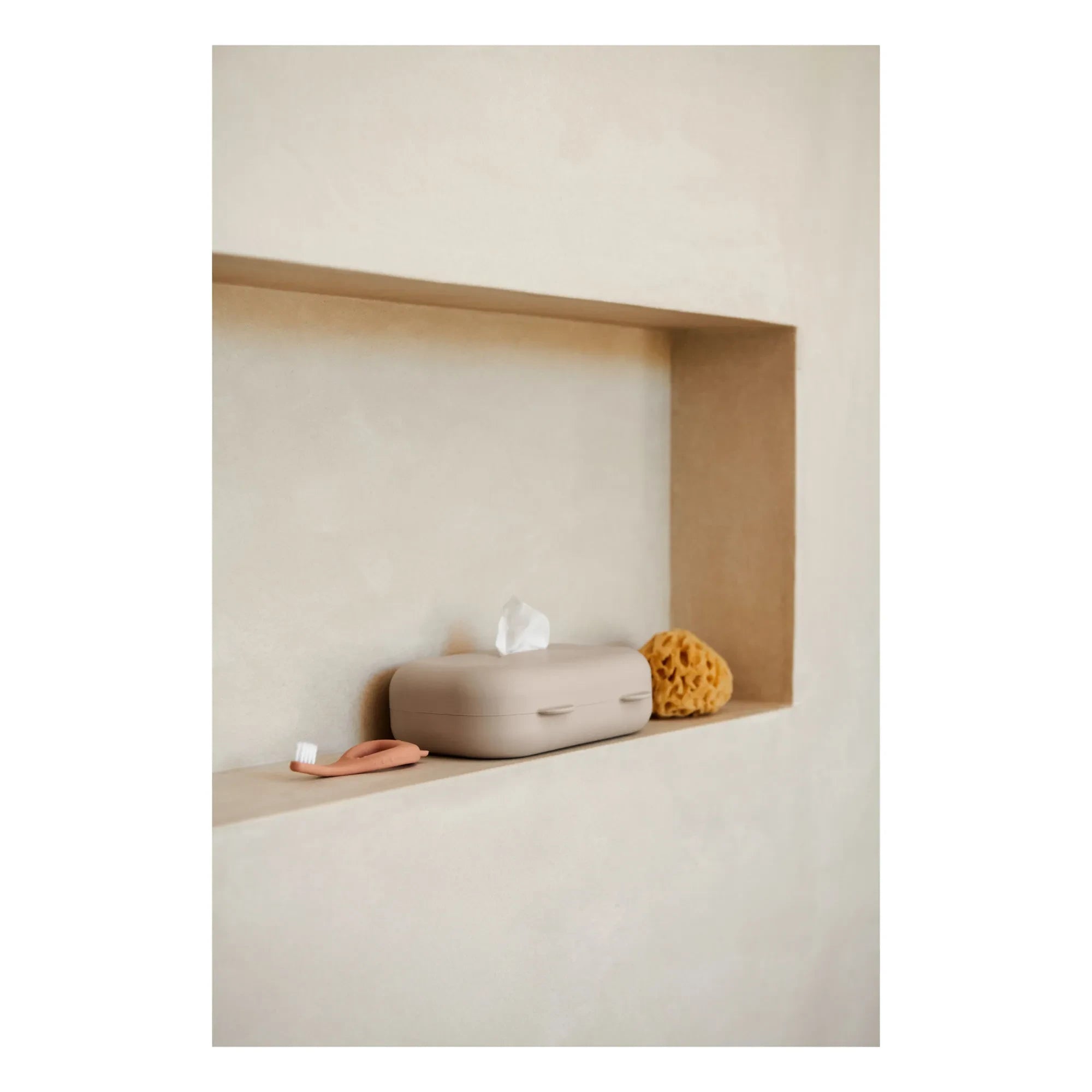 Liewood - Cepillos de Dientes de Silicona Janelle para Bebés - Set de 2 | Rosa Toscana