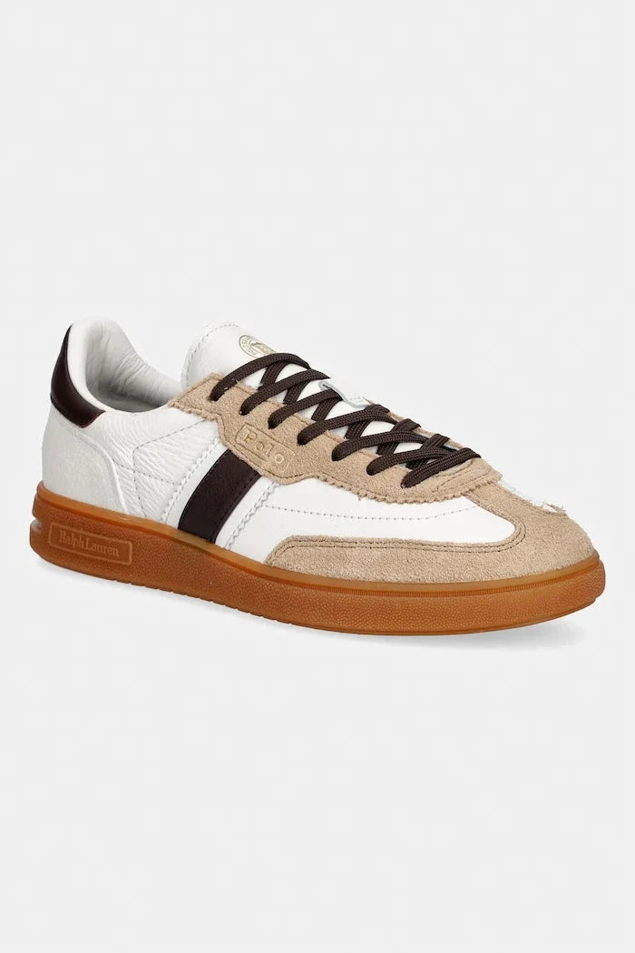 Zapatillas deportivas de cuero Bedford Polo Ralph Lauren para mujer
