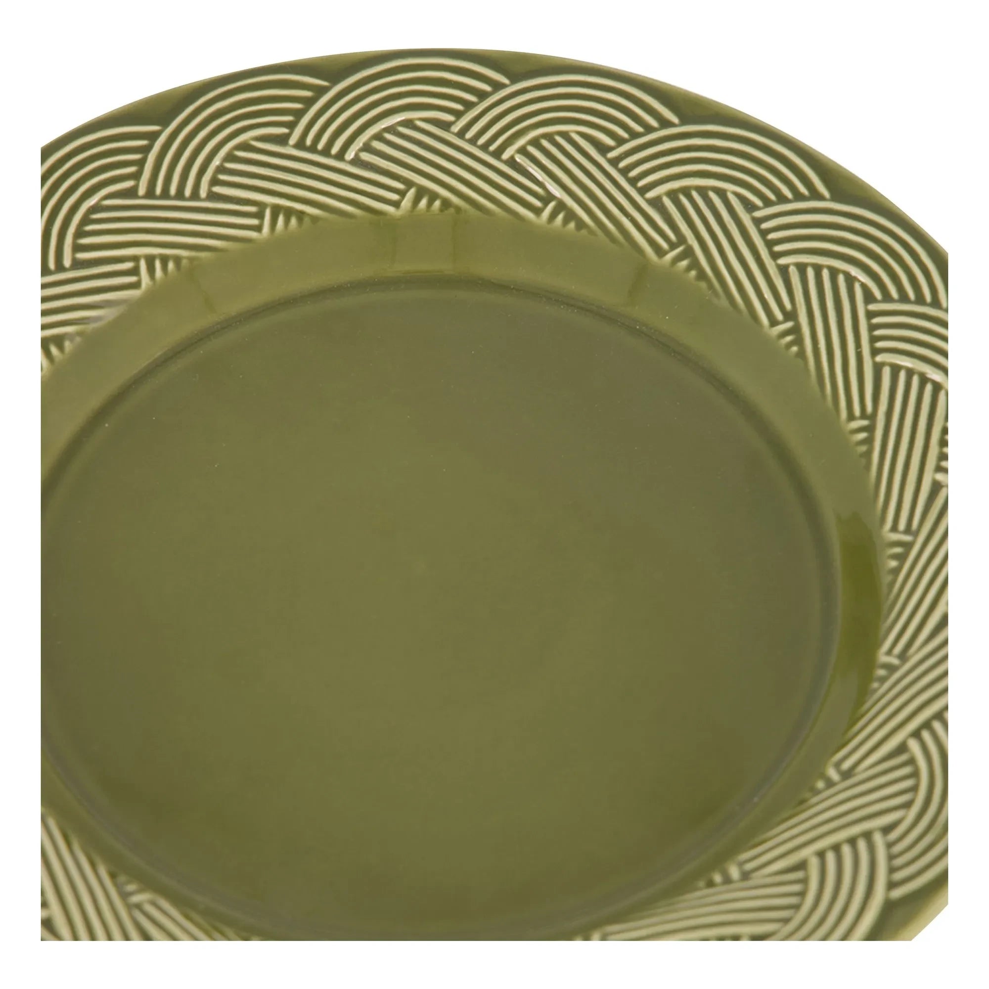 House of Capricorn - Plato de comida Vime | Verde