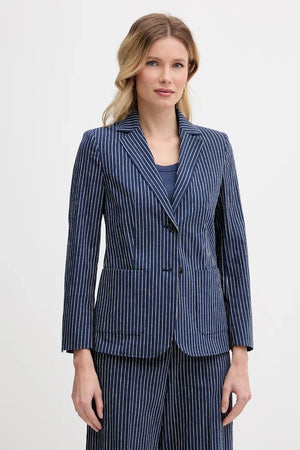 Chaqueta de mujer Weekend Max Mara de algodón ALETTA con un solo botón