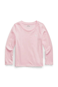Blusa de algodón de manga larga para niños Polo Ralph Lauren