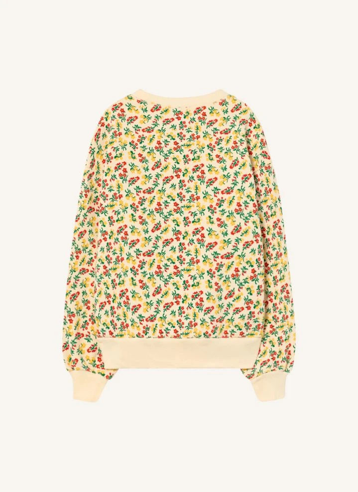 The Animals Observatory - Sudadera de Flores | Ecru