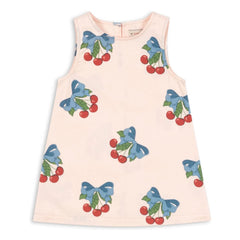 Konges Sløjd - Vestido de algodón orgánico Frankie Cerises | Rosa