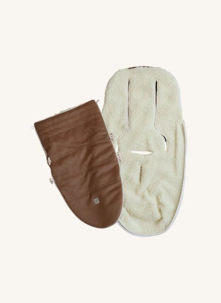 Kaiser - Saco de pies universal Woolma de lana | Marrón