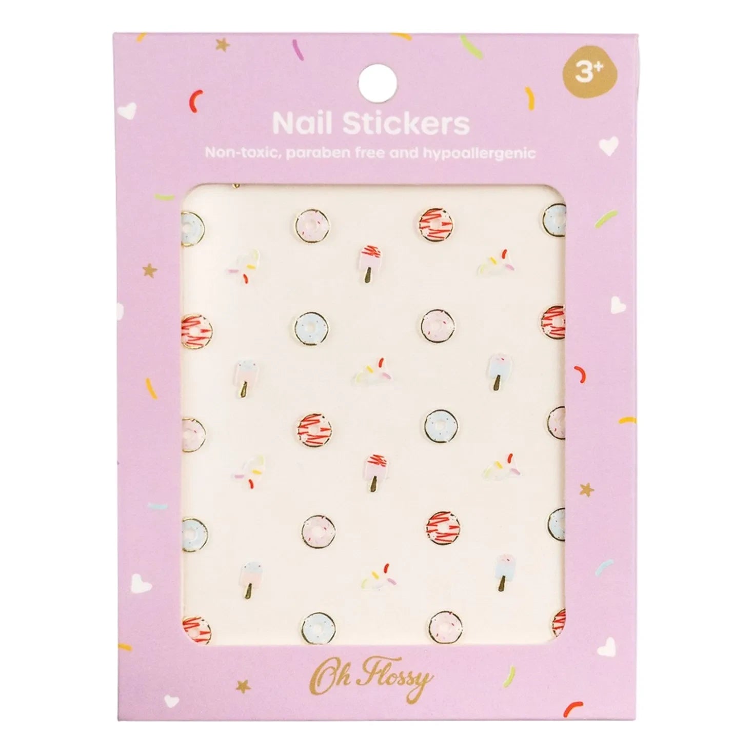 Oh Flossy - Pegatinas de uñas dulces