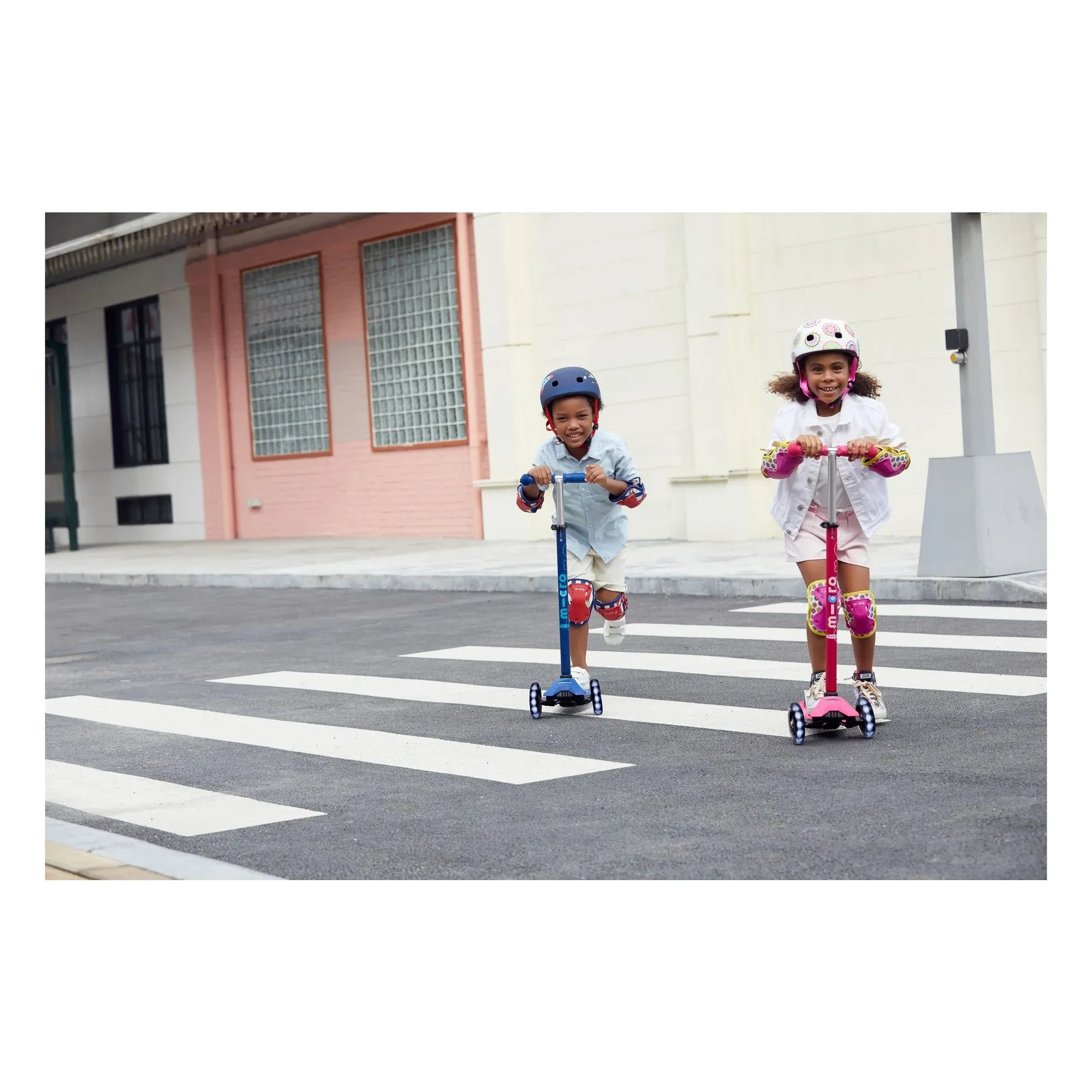 Patinete LED Micro - Maxi | Fucsia