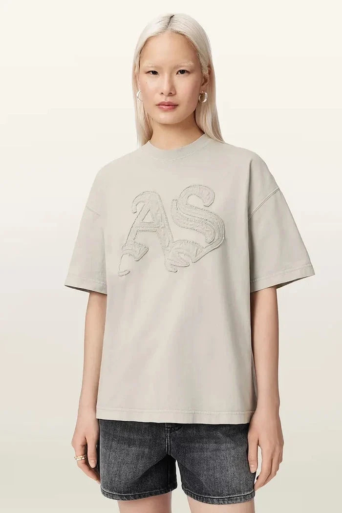 Camiseta de algodón para mujer AllSaints INSIGNIA