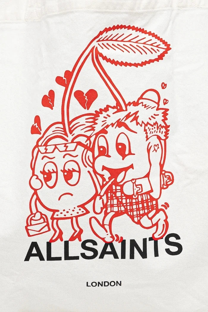 Bolso de algodón AllSaints BREAKUP 40 x 35 x 13 cm