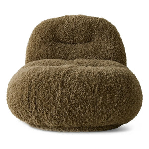 HKliving - Sillón Meloa | Marrón topo