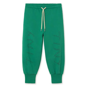 Tinycottons - Pantalón deportivo de algodón orgánico Tinycottons | Verde