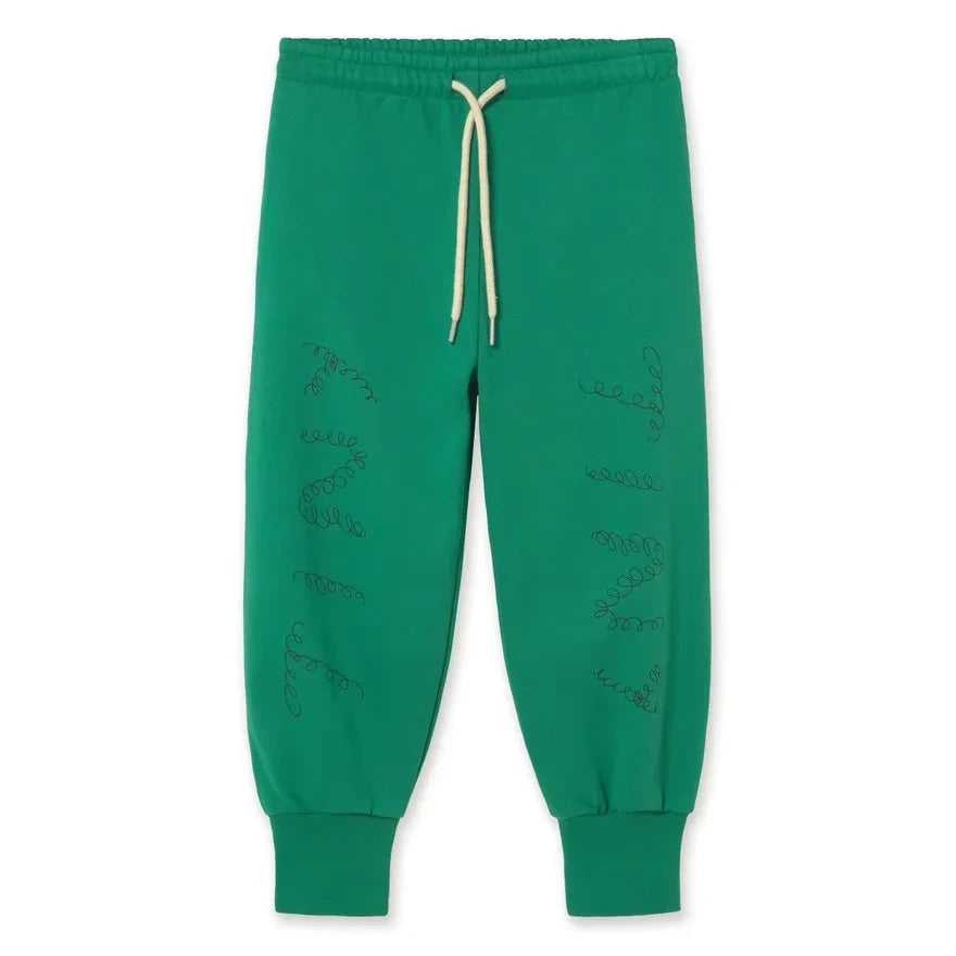 Tinycottons - Pantalón deportivo de algodón orgánico Tinycottons | Verde