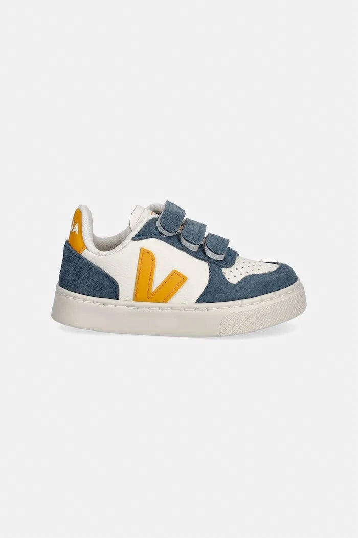Zapatillas deportivas de piel Veja Small V-10 para niños