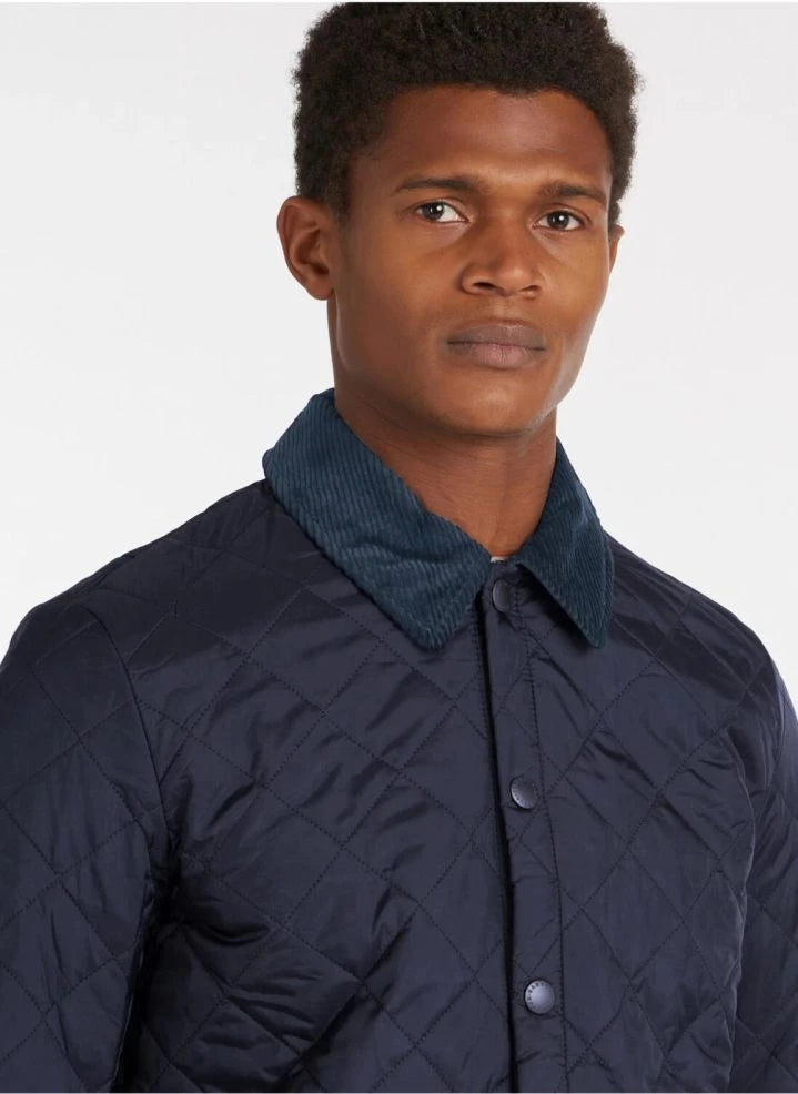 Barbour - Heritage Liddesdale Kapitone Ceket | Lacivert