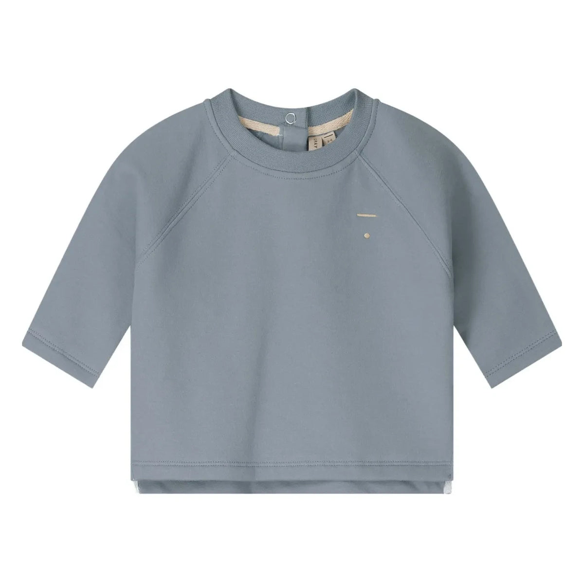 Gray Label - Sudadera lisa de algodón orgánico | Gris