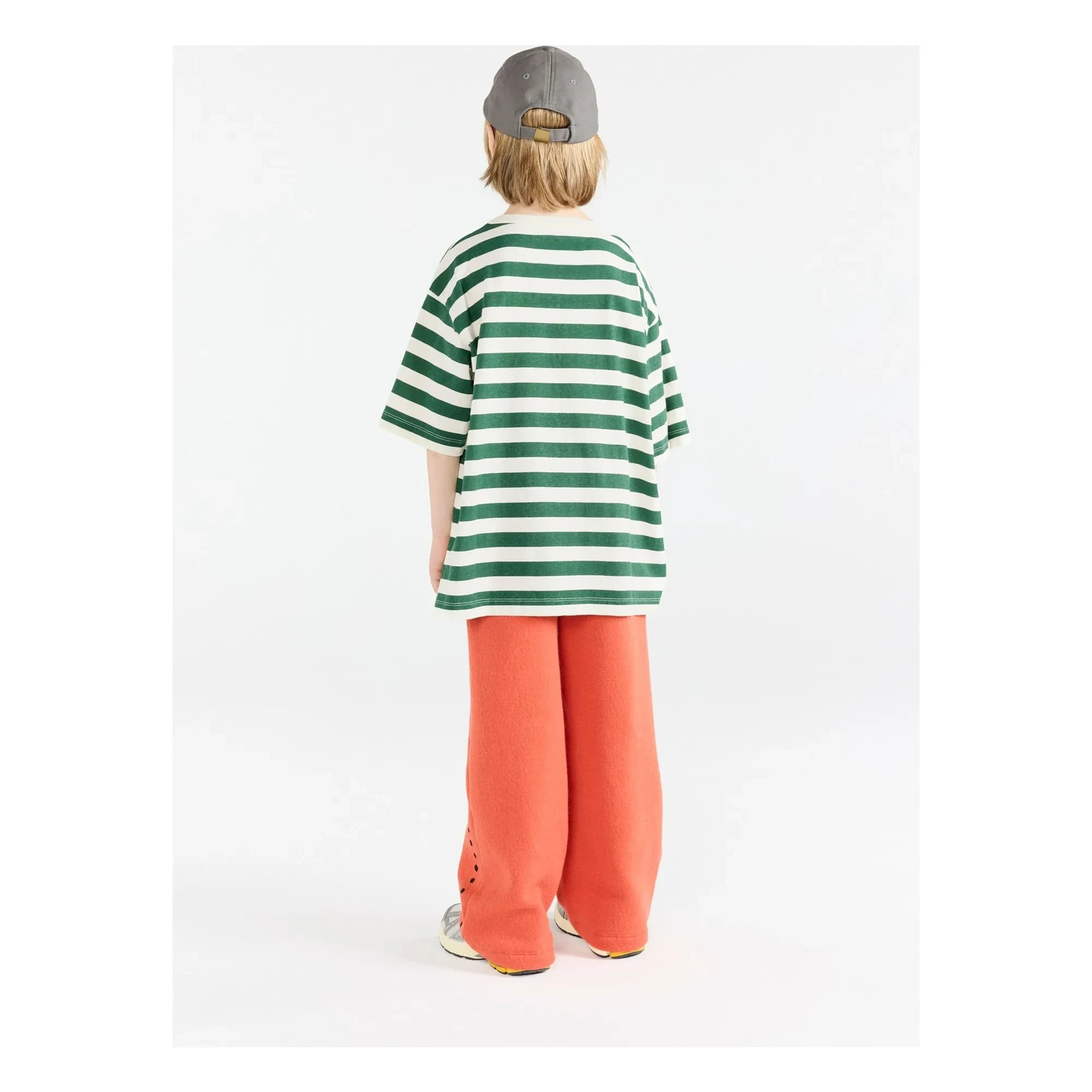 The Animals Observatory - Camiseta Collie de rayas | Verde