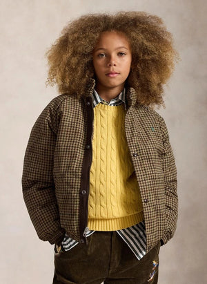 Ralph Lauren - Bomber Kareli | Kahverengi