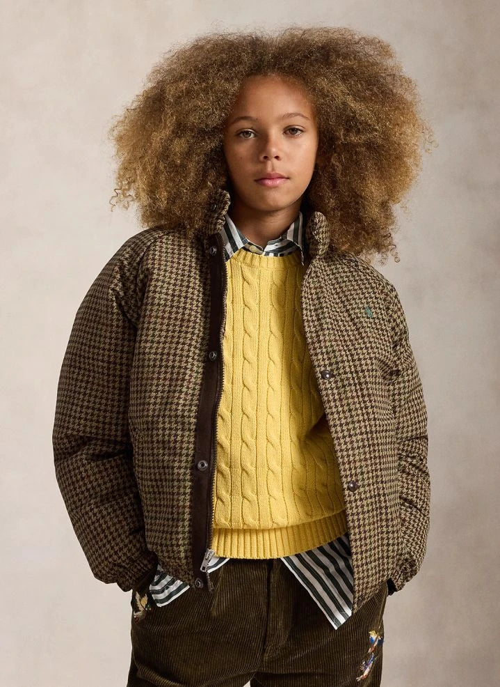 Ralph Lauren - Bomber Kareli | Kahverengi