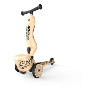 Scoot & Ride - Patinete 2 en 1 Leopardo