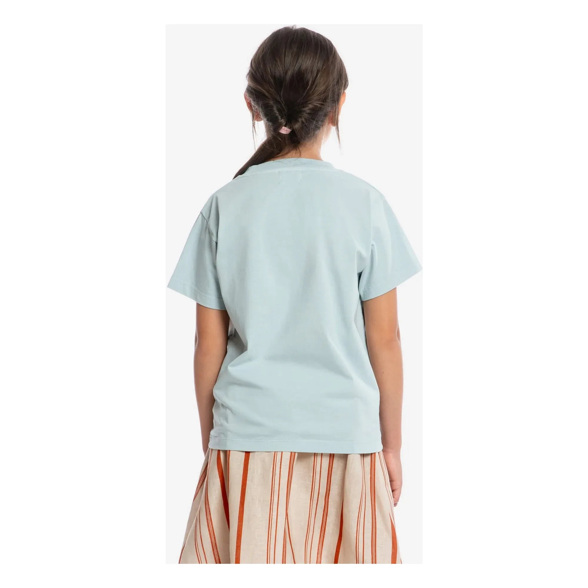 Matona - Camiseta de verano de algodón orgánico | Azul claro