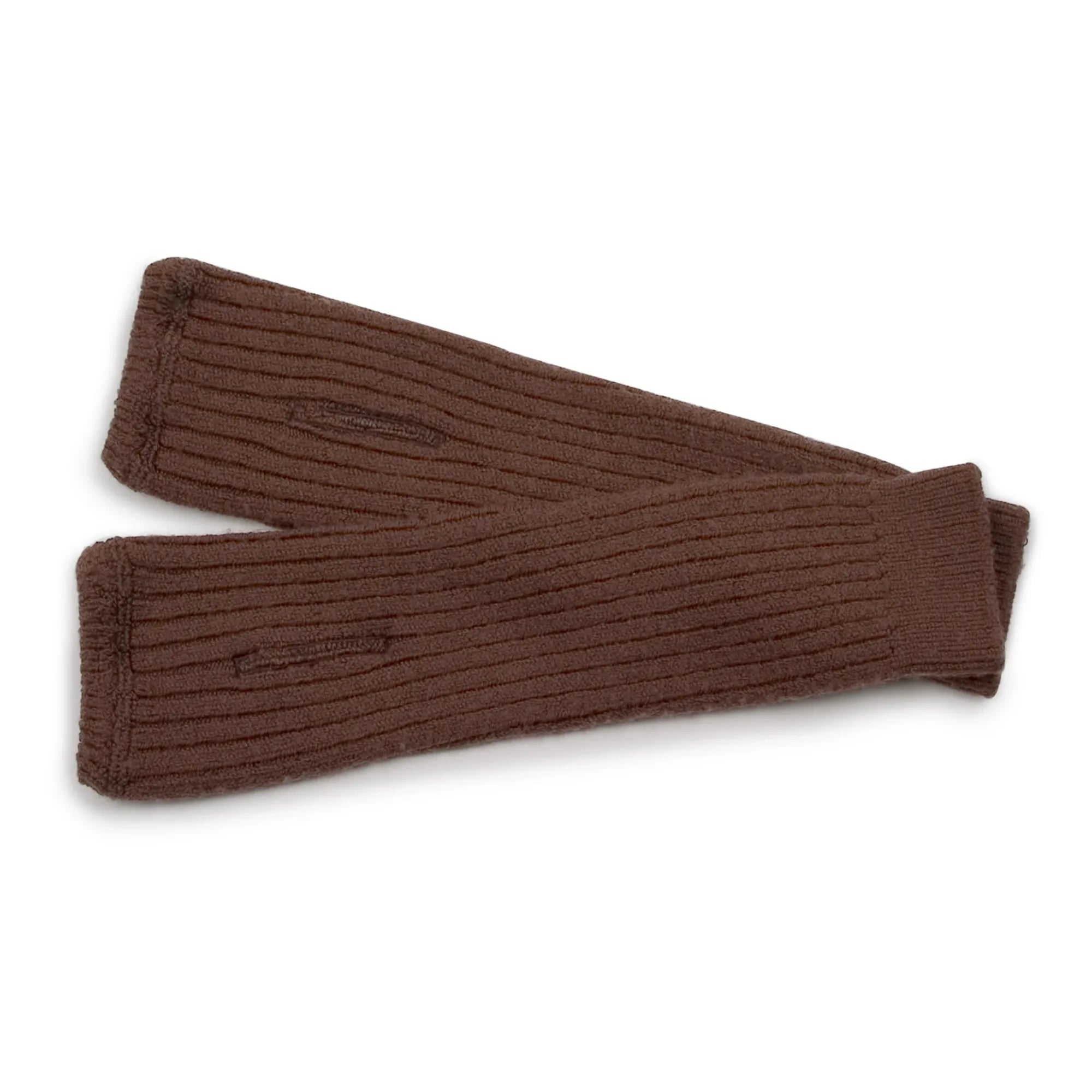 Collégien - Guantes de lana merina Madeleine | Chocolate
