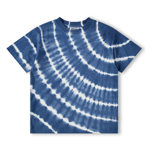 Molo - Riley Camiseta de Algodón Orgánico Batik | Azul