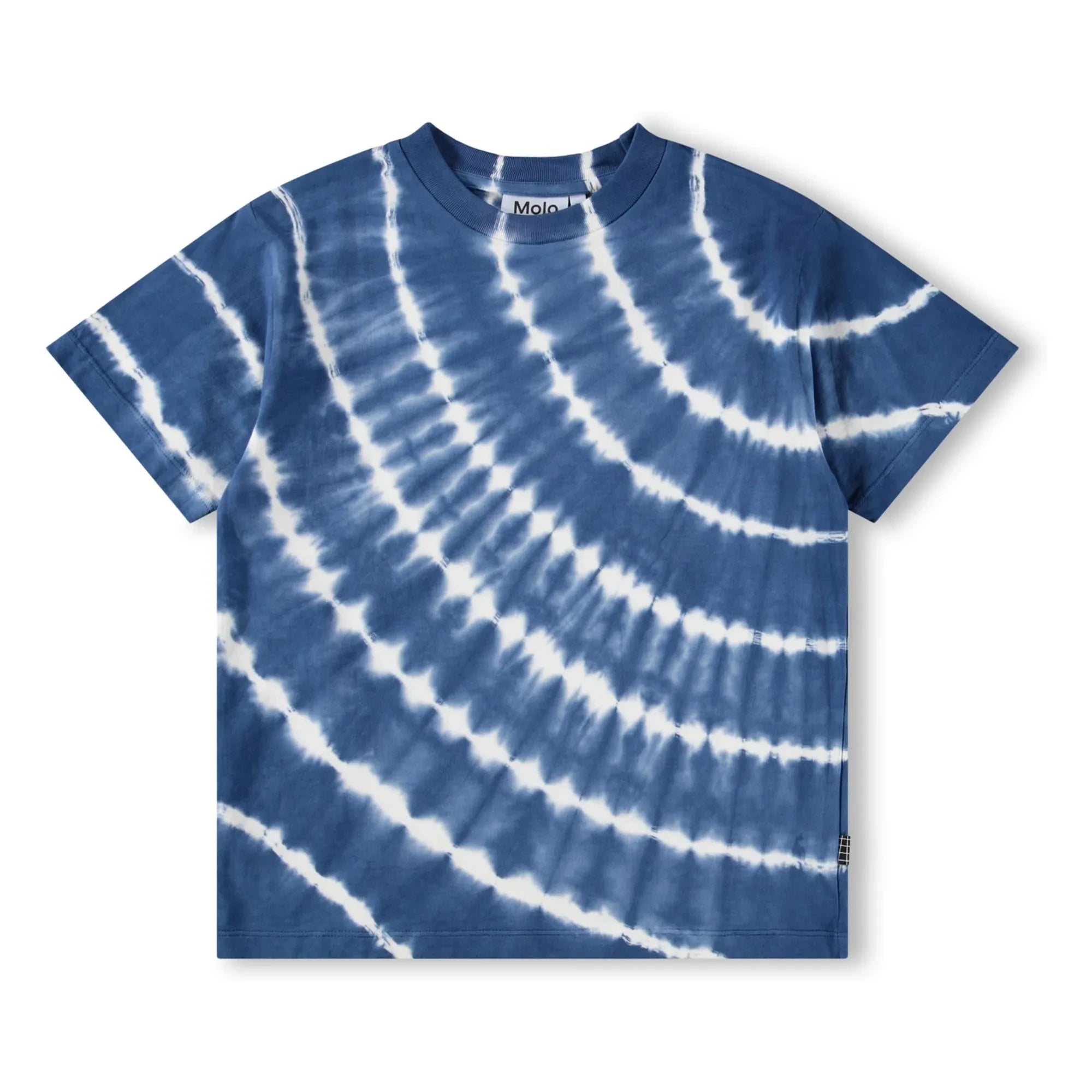Molo - Riley Camiseta de Algodón Orgánico Batik | Azul