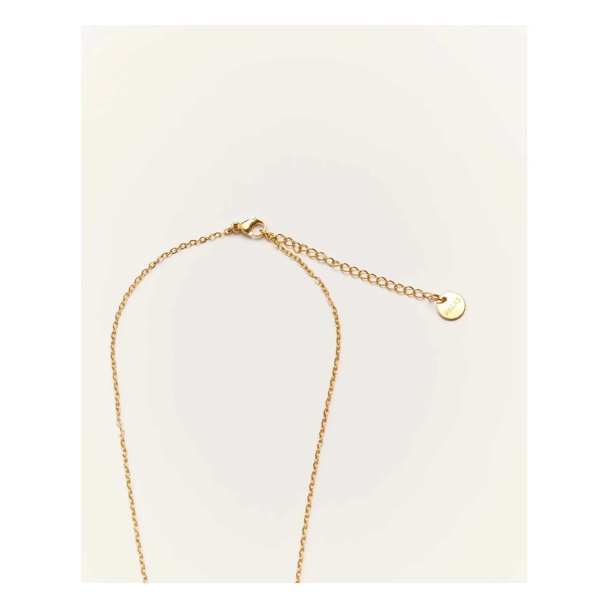 Collar brillante Palas - Santa María | Melocotón