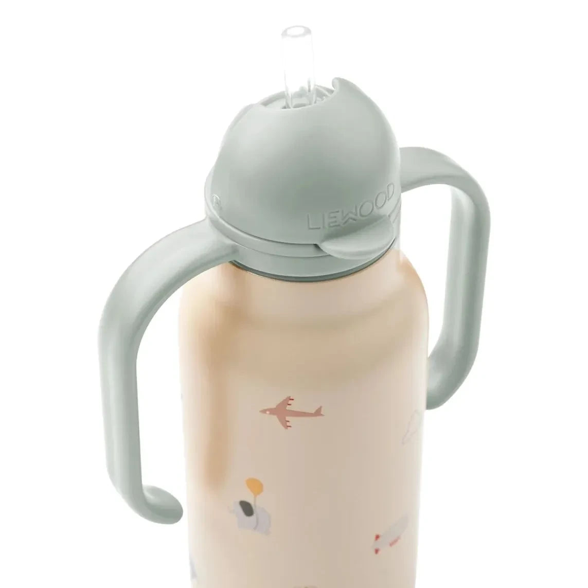 Liewood - Kimmie Paslanmaz Çelik Su Şişesi - 250 ml | Flying/Sandy