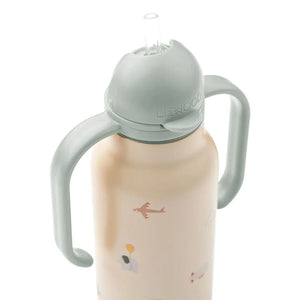Liewood - Kimmie Paslanmaz Çelik Su Şişesi - 250 ml | Flying/Sandy