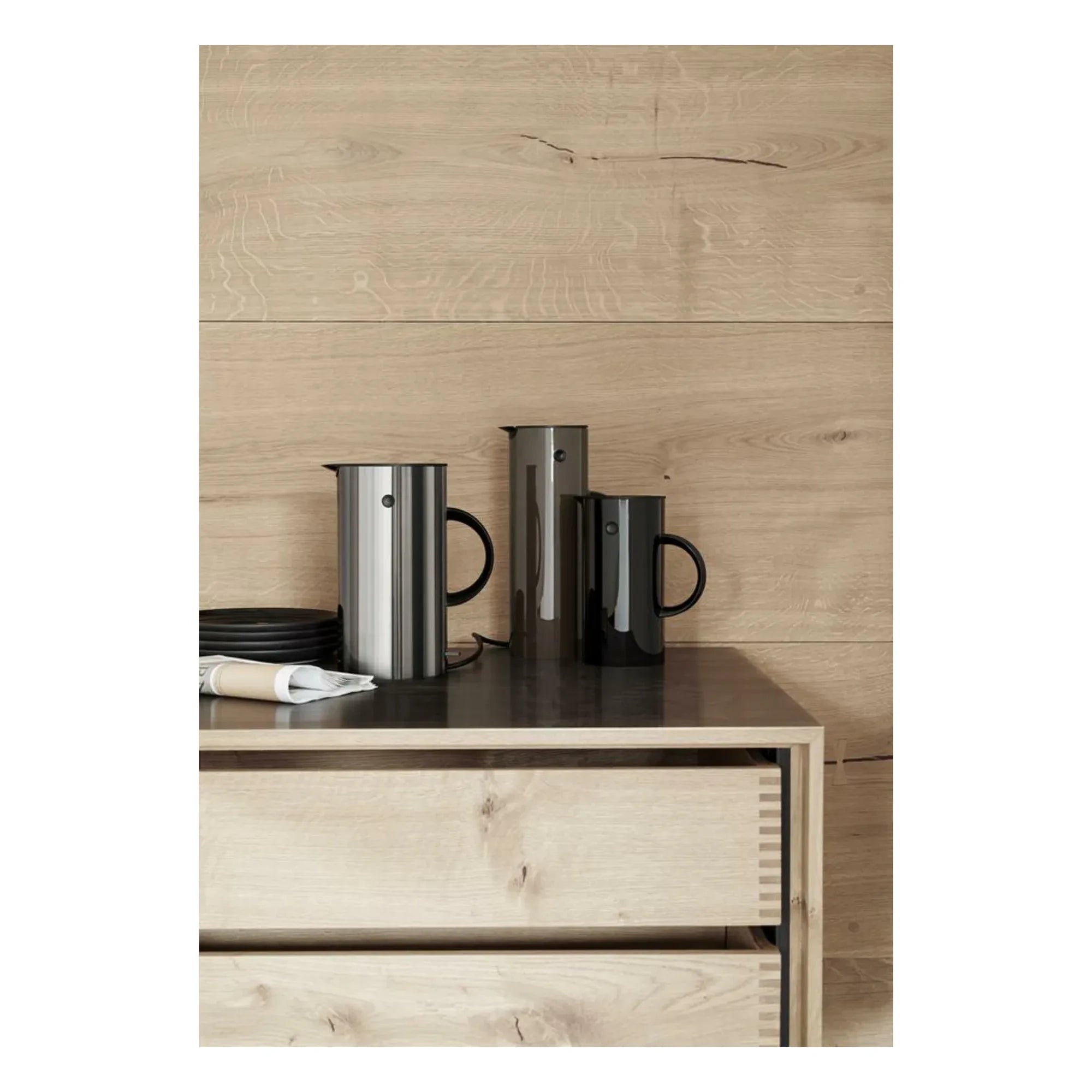 Stelton - EM77 Hervidor eléctrico de 1,5 L | Acero