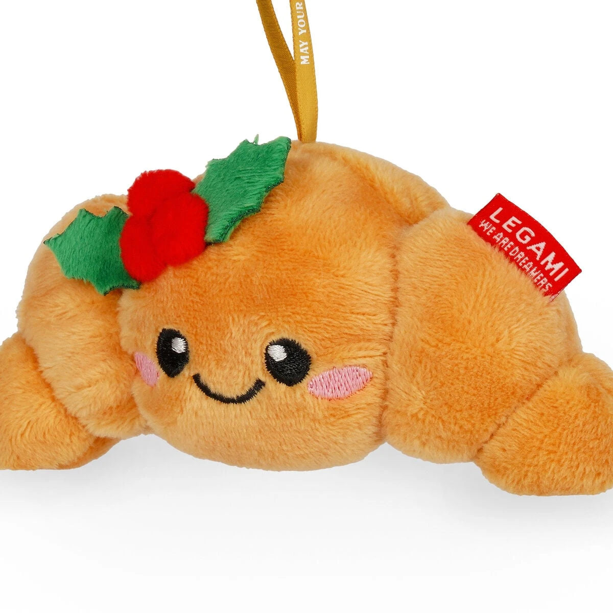 Legami - Adorno de Árbol de Navidad de Juguete de Peluche en Forma de Croissant - Oh-Oh-Ohrnaments