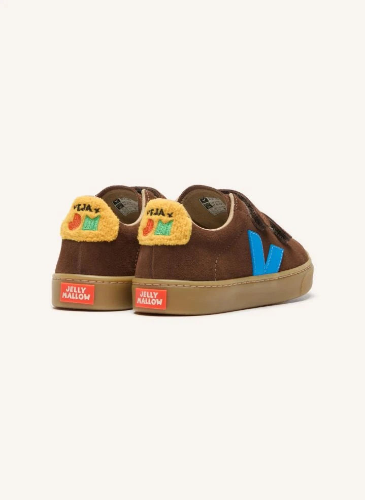Veja - Zapatilla Deportiva Scratch Pequeña Esplar Veja x Jelly Mallow Ante | Marrón