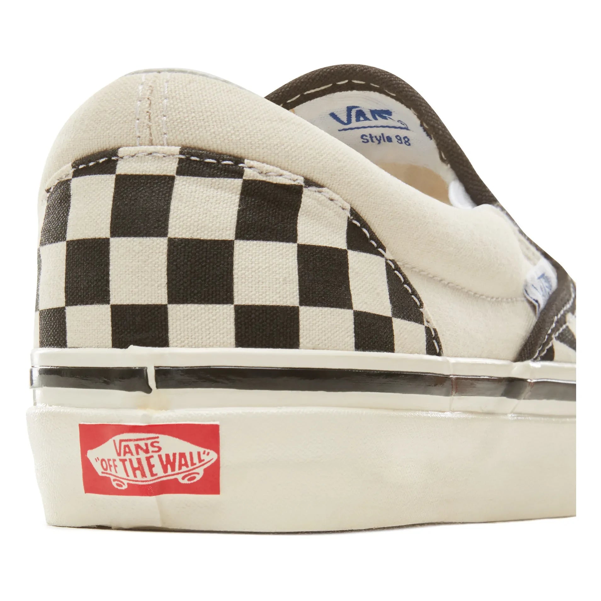 Vans - Zapatillas Checkerboard Classic Slip-On 98 DX | Negro