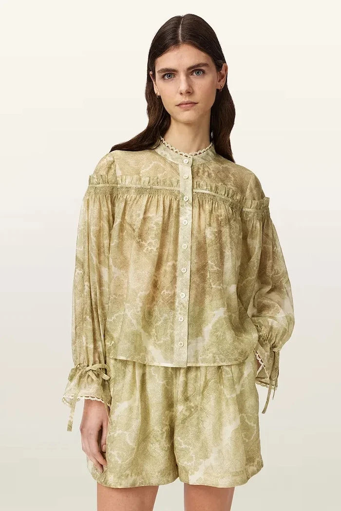 Camisa de lyocell AllSaints para mujer DELPHINE