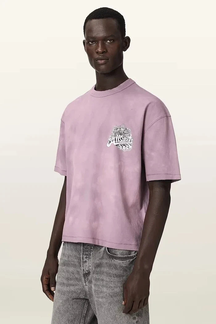 Camiseta de hombre de algodón y elastano de AllSaints, modelo AVALON