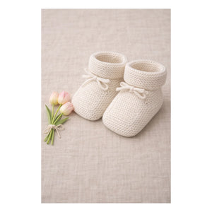 Lililotte - Zapatillas de algodón orgánico Eugène | Crudo