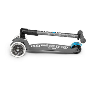 Micro - Maxi Scooter Plegable LED | Gris